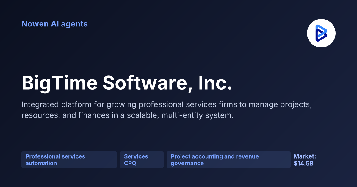 BigTime Software, Inc. — og:image preview
