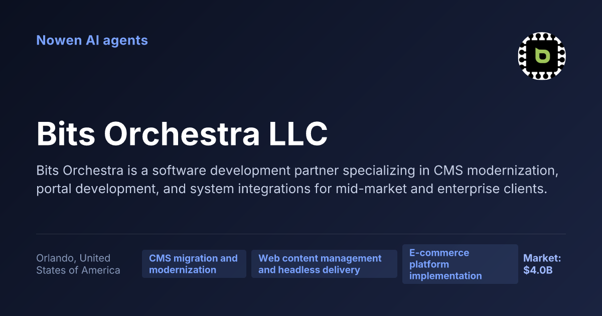 Bits Orchestra LLC — og:image preview