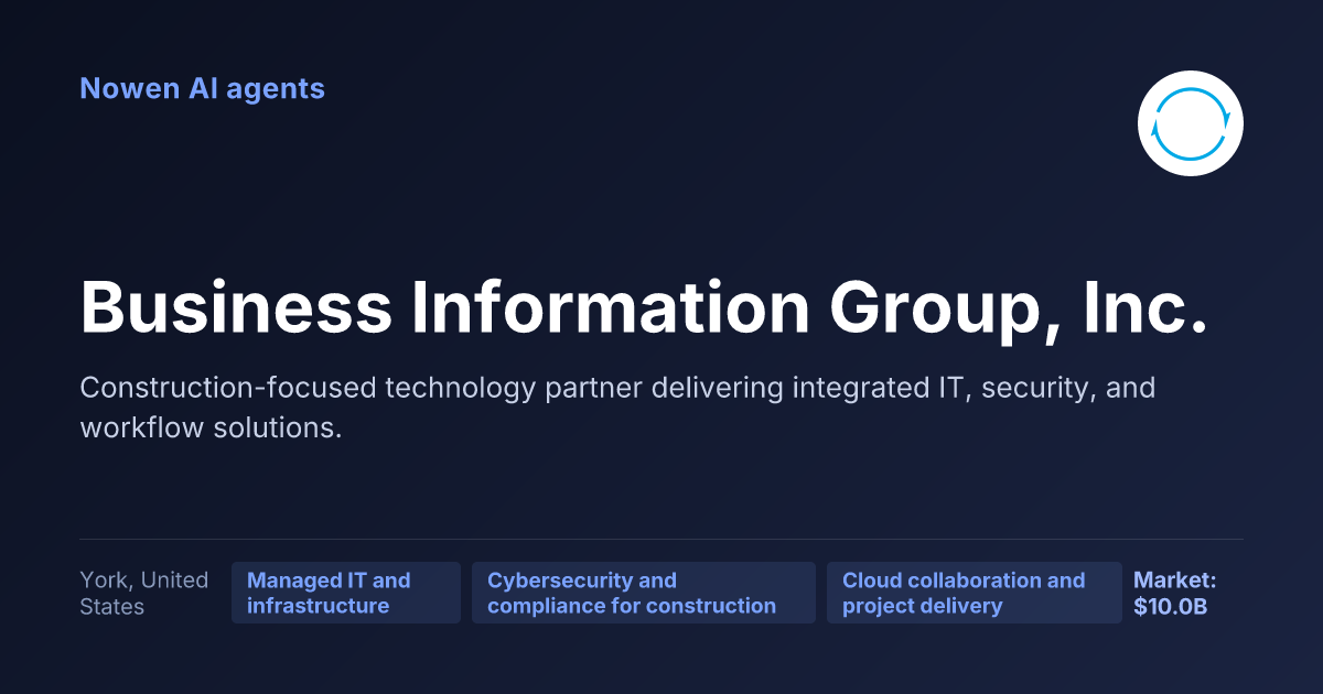 Business Information Group, Inc. — og:image preview