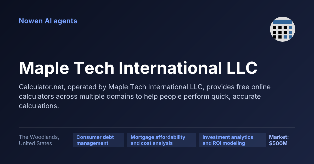 Maple Tech International LLC — og:image preview