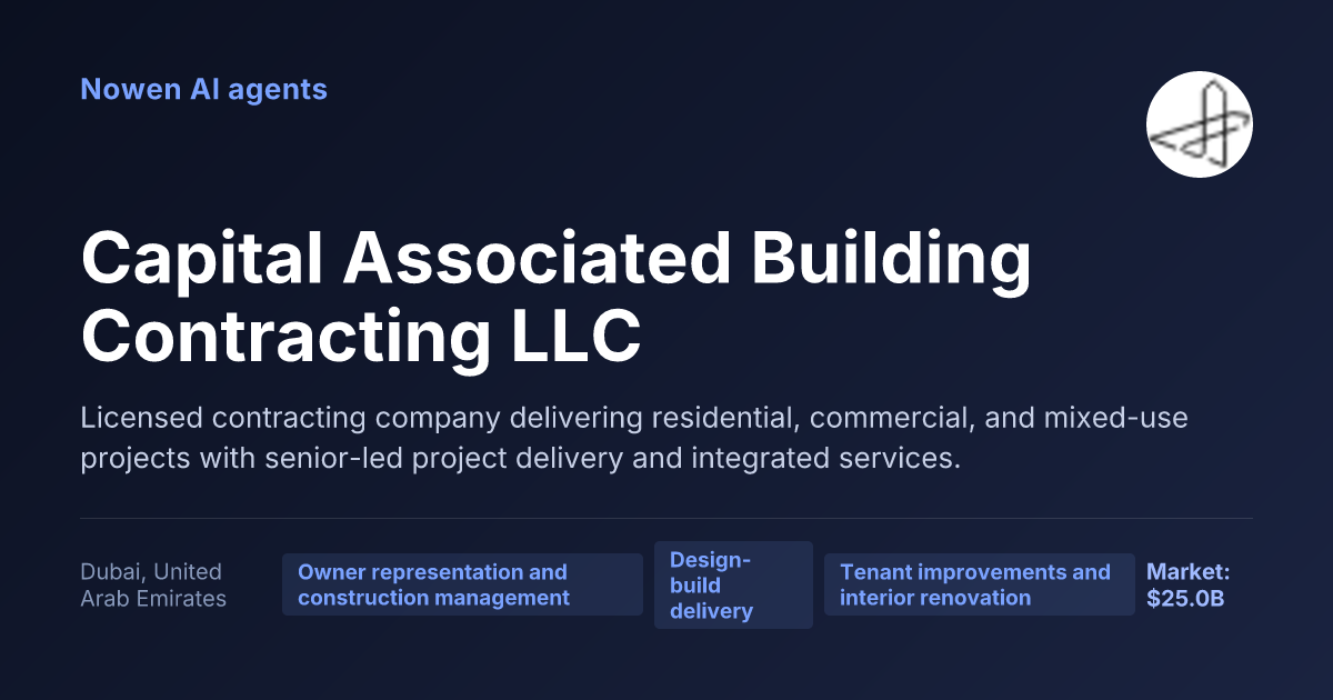 Capital Associated Building Contracting LLC — og:image preview