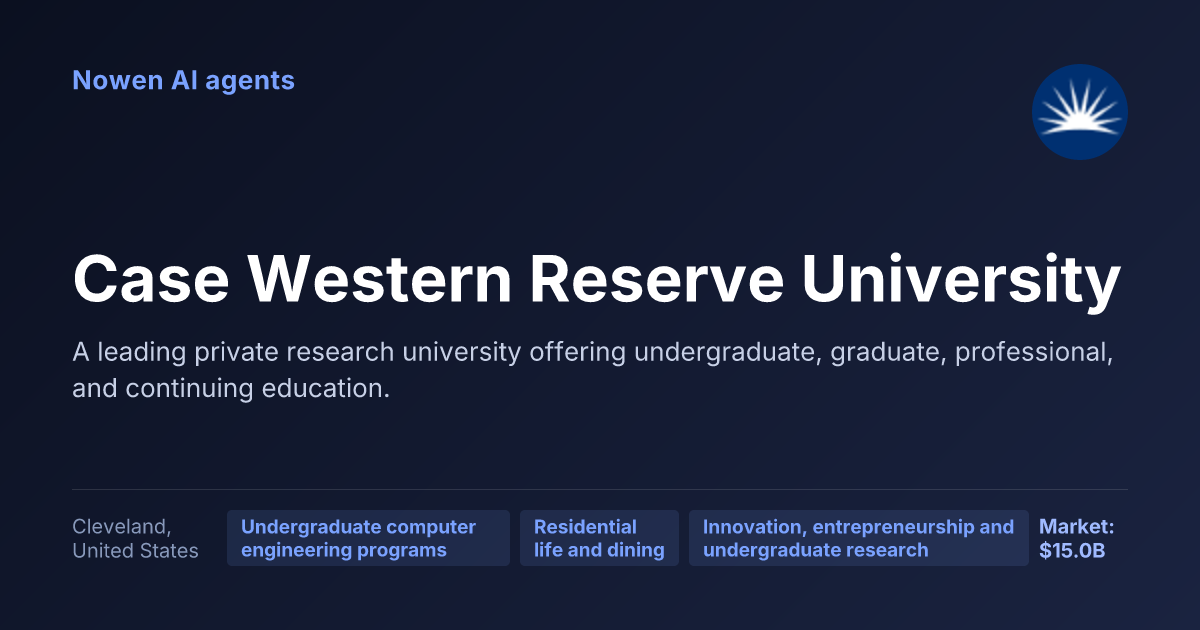 Case Western Reserve University — og:image preview
