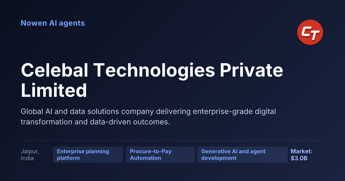 Celebal Technologies Private Limited — og:image preview