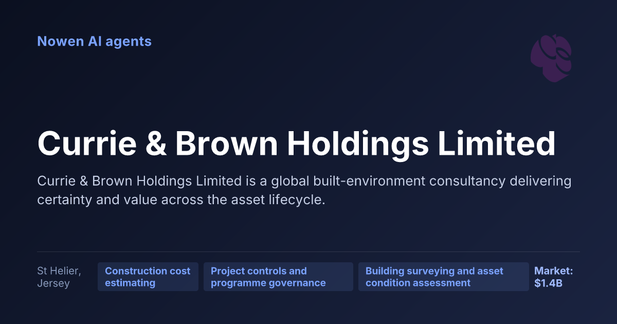 Currie & Brown Holdings Limited — og:image preview