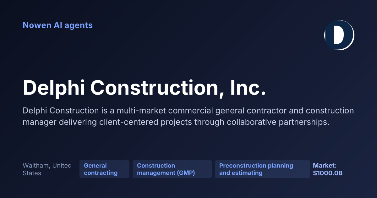 Delphi Construction, Inc. — og:image preview