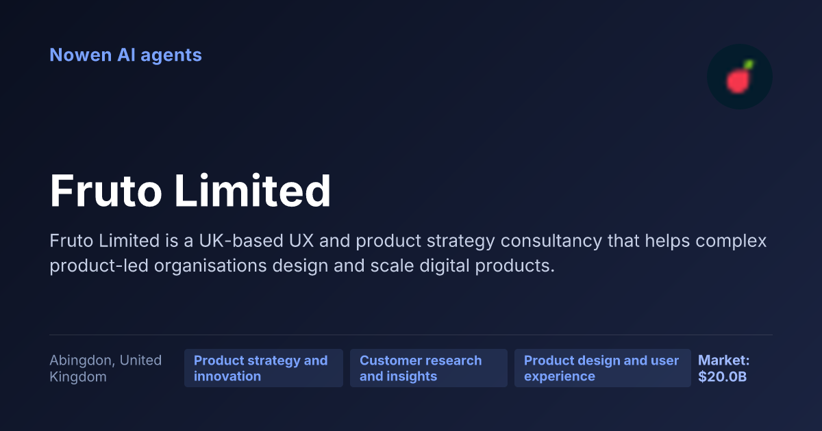 Fruto Limited — og:image preview