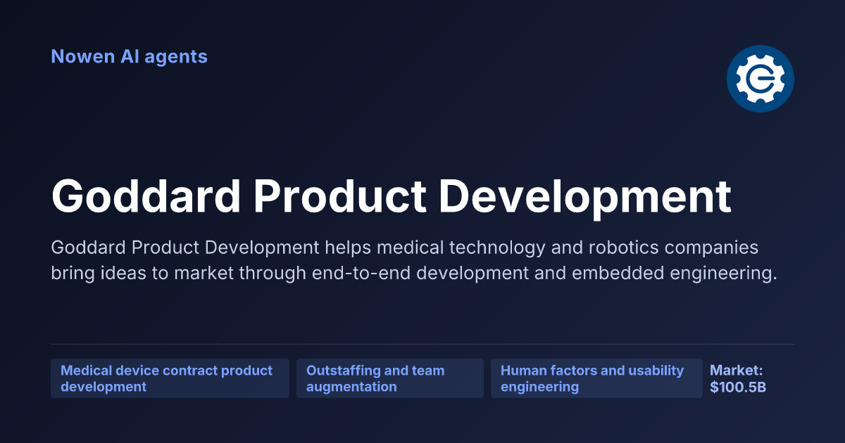 Goddard Product Development — og:image preview