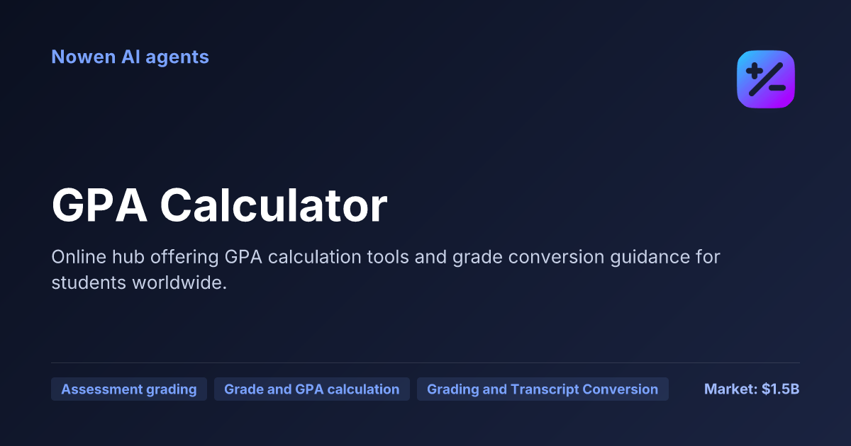 GPA Calculator — og:image preview