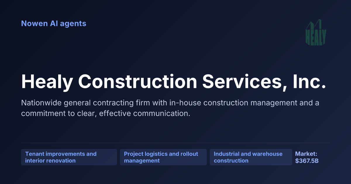 Healy Construction Services, Inc. — og:image preview