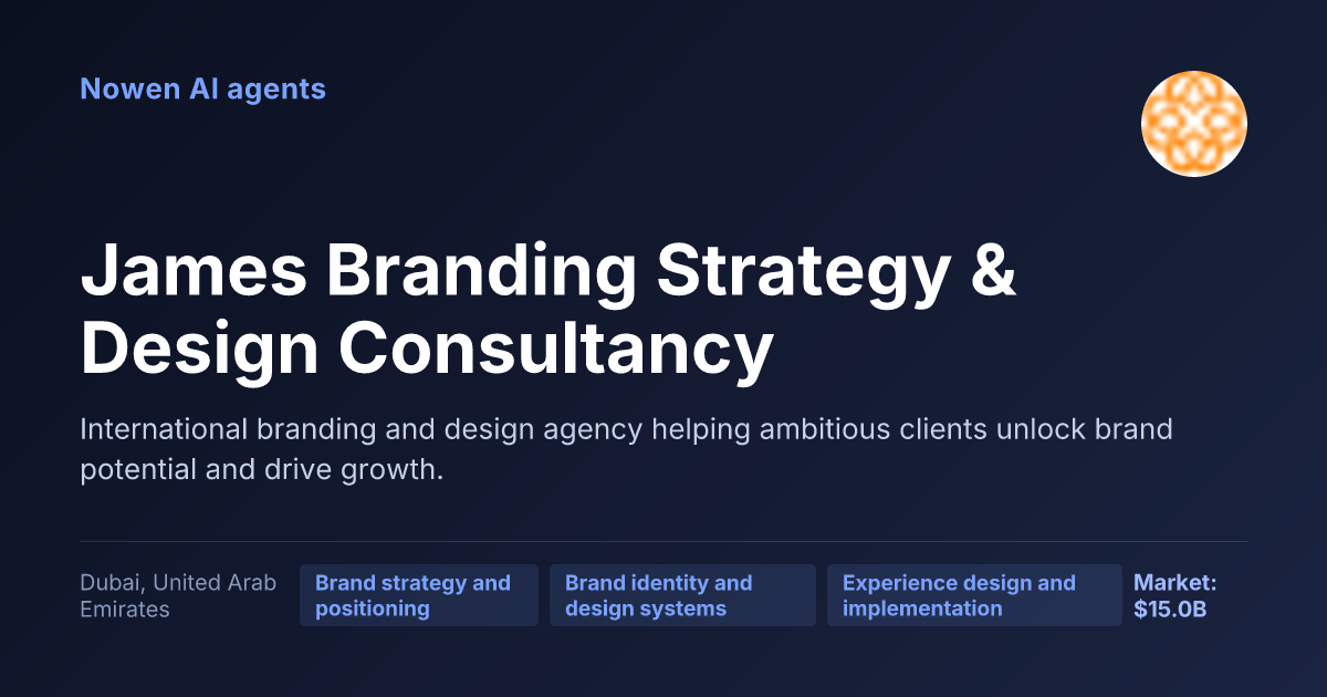 James Branding Strategy & Design Consultancy — og:image preview