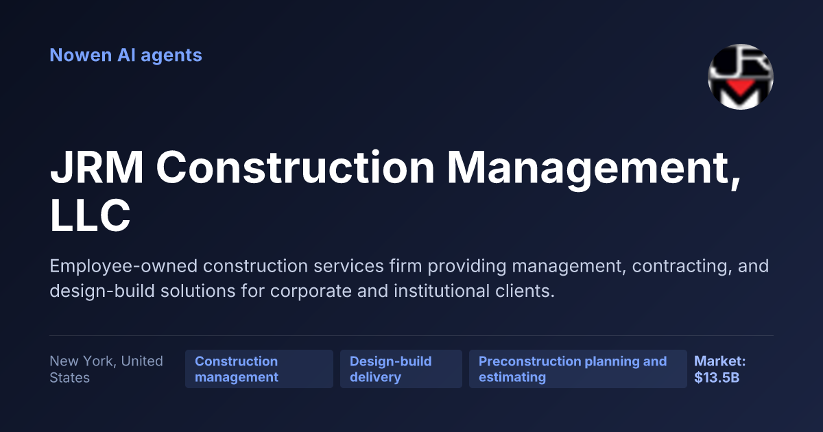 JRM Construction Management, LLC — og:image preview