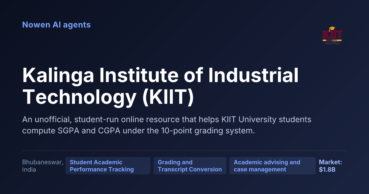 Kalinga Institute of Industrial Technology (KIIT) — og:image preview