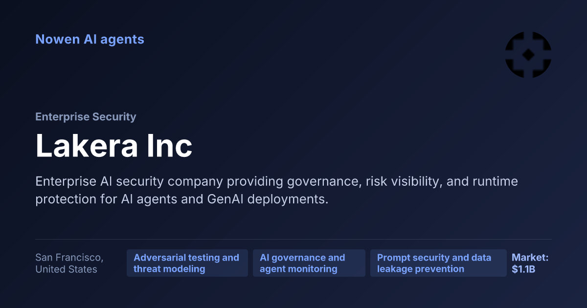 Lakera Inc — og:image preview