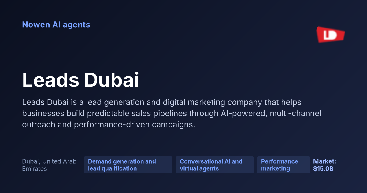Leads Dubai — og:image preview