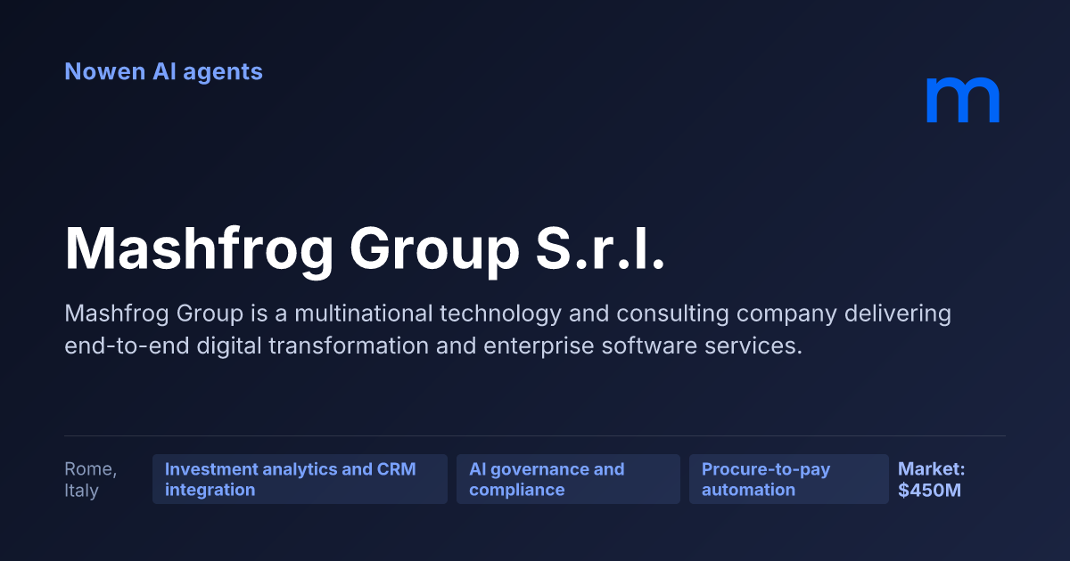 Mashfrog Group S.r.l. — og:image preview