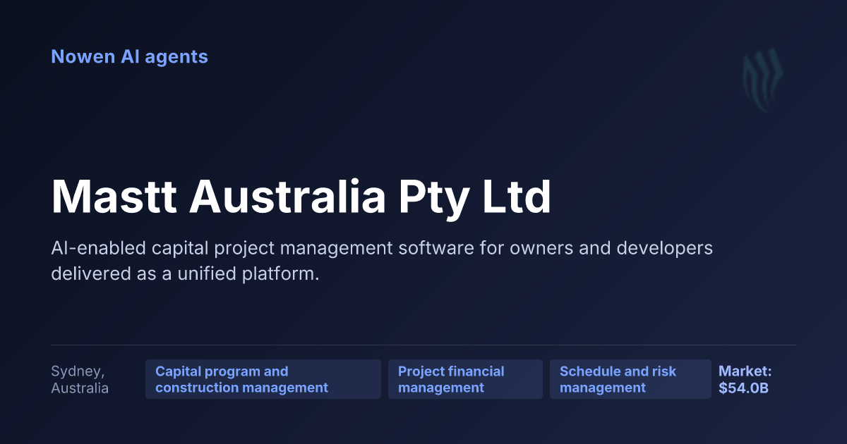 Mastt Australia Pty Ltd — og:image preview