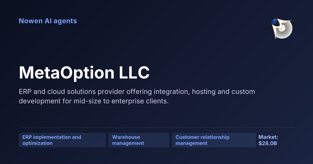 MetaOption LLC — og:image preview