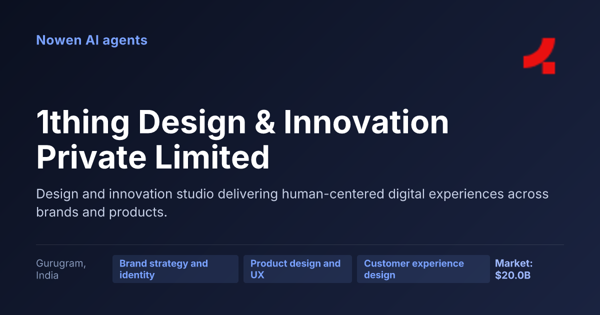 1thing Design & Innovation Private Limited — og:image preview