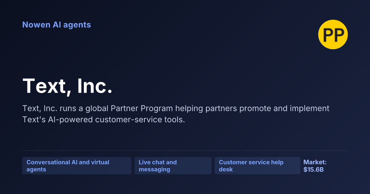 Text, Inc. — og:image preview