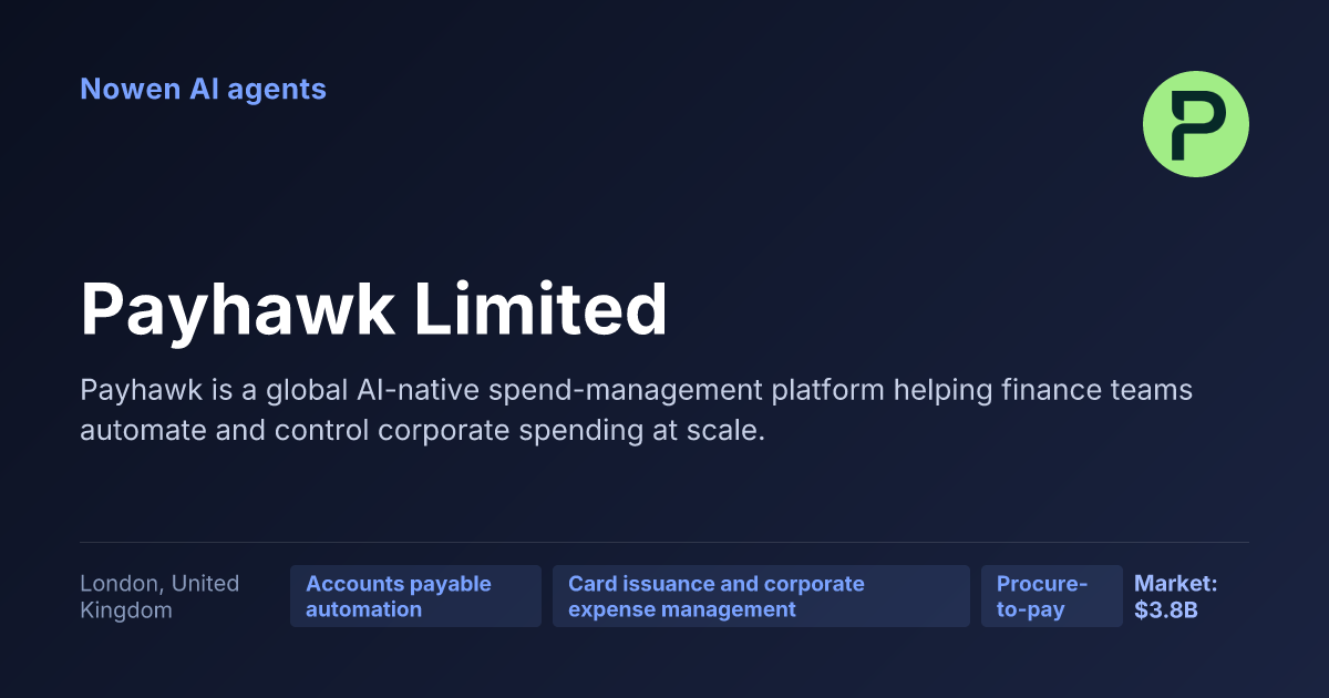 Payhawk Limited — og:image preview
