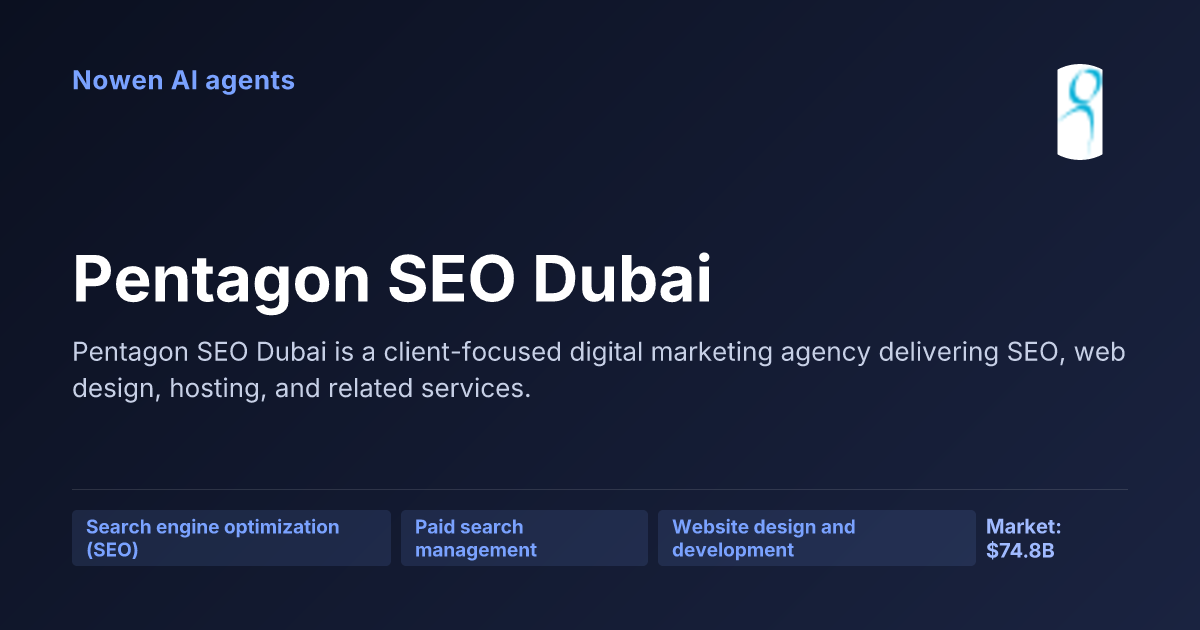 Pentagon SEO Dubai — og:image preview