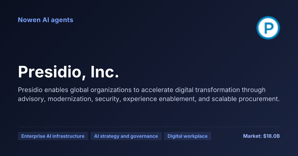 Presidio, Inc. — og:image preview
