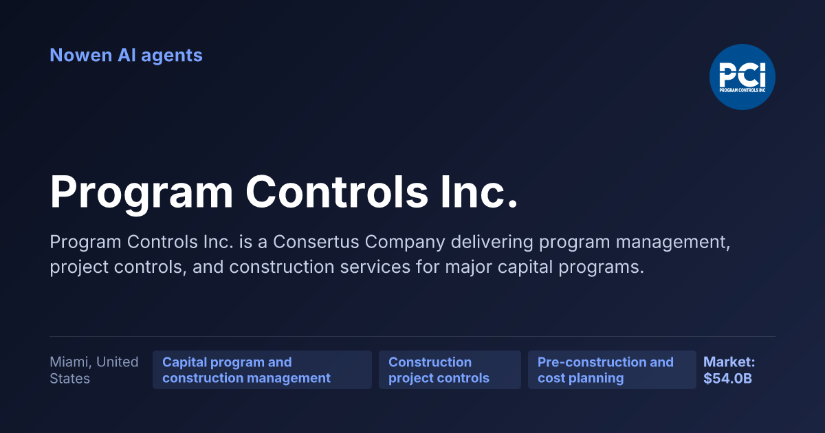 Program Controls Inc. — og:image preview