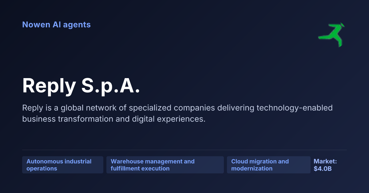 Reply S.p.A. — og:image preview