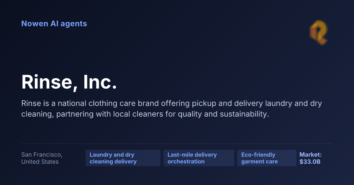 Rinse, Inc. — og:image preview