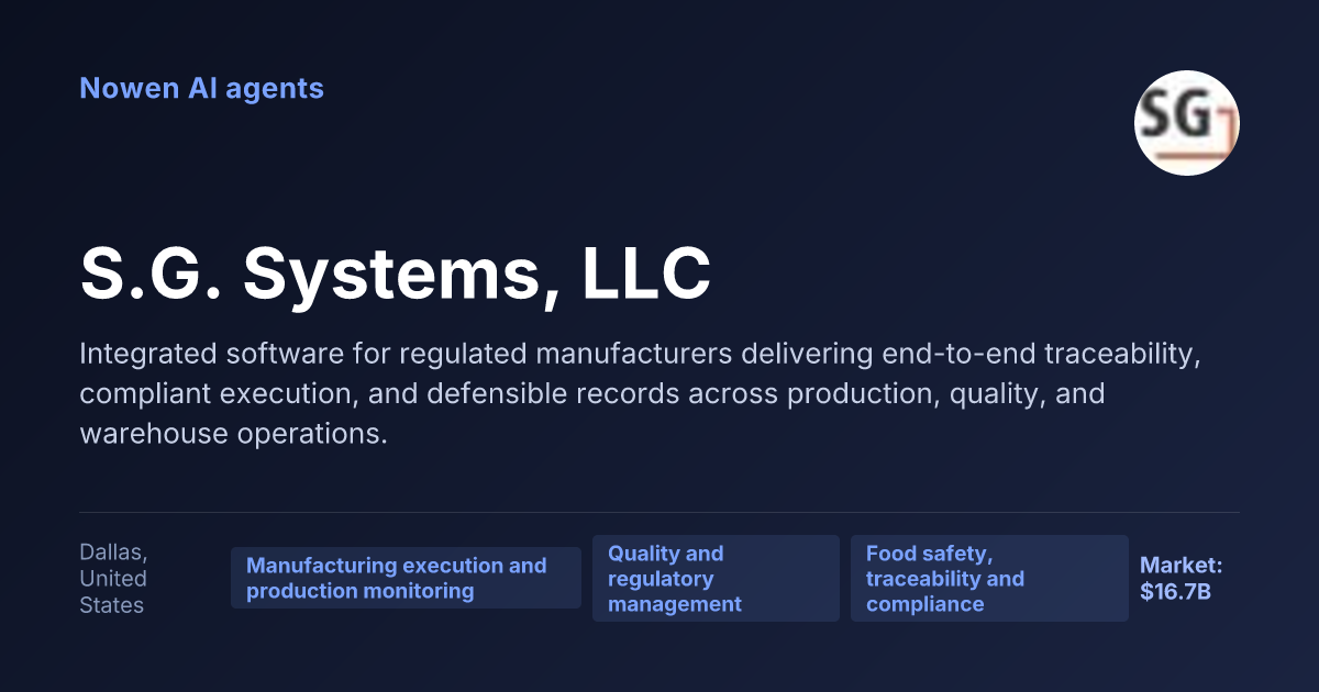 S.G. Systems, LLC — og:image preview