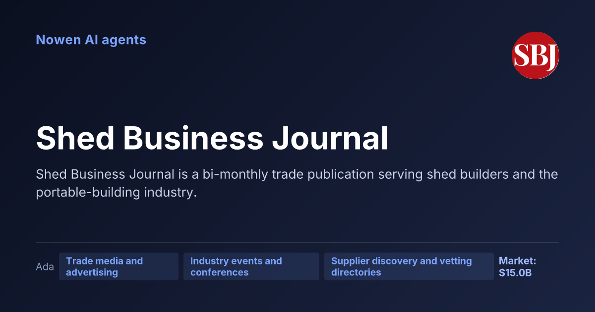 Shed Business Journal — og:image preview