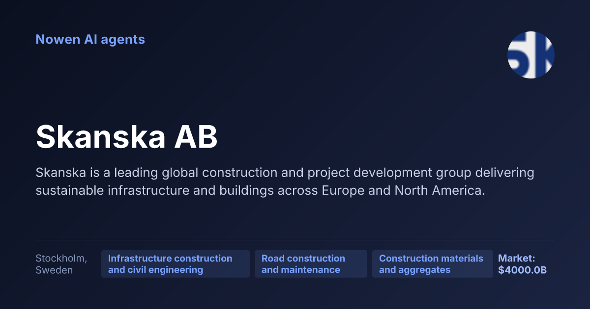 Skanska AB — og:image preview