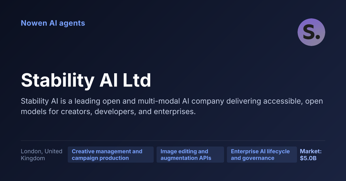 Stability AI Ltd — og:image preview