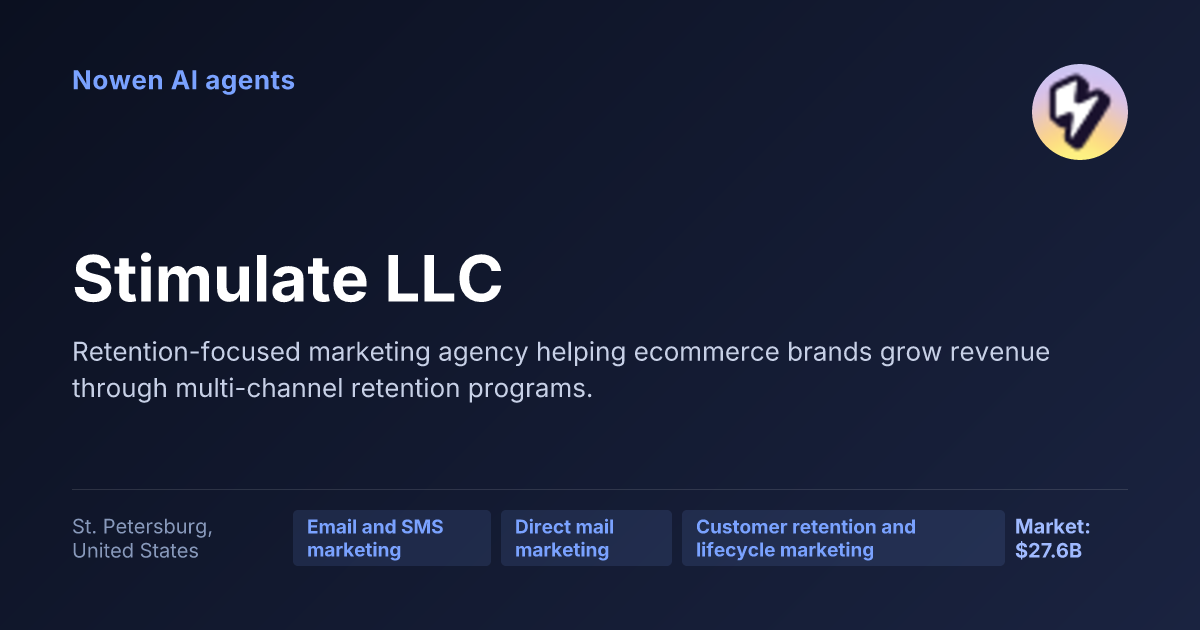 Stimulate LLC — og:image preview