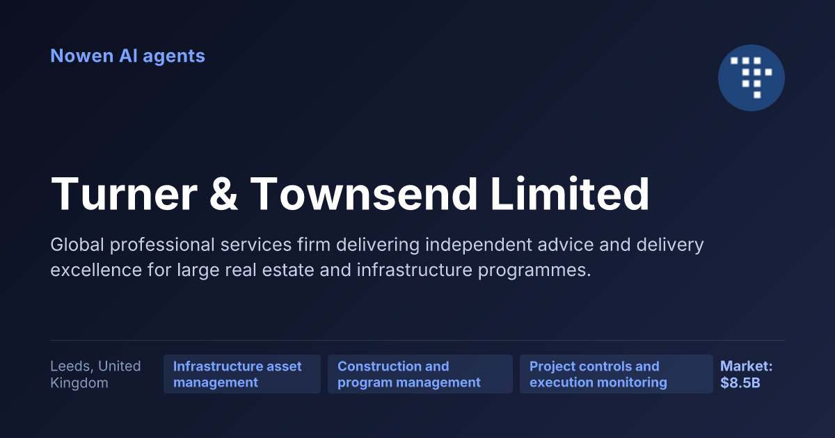 Turner & Townsend Limited — og:image preview