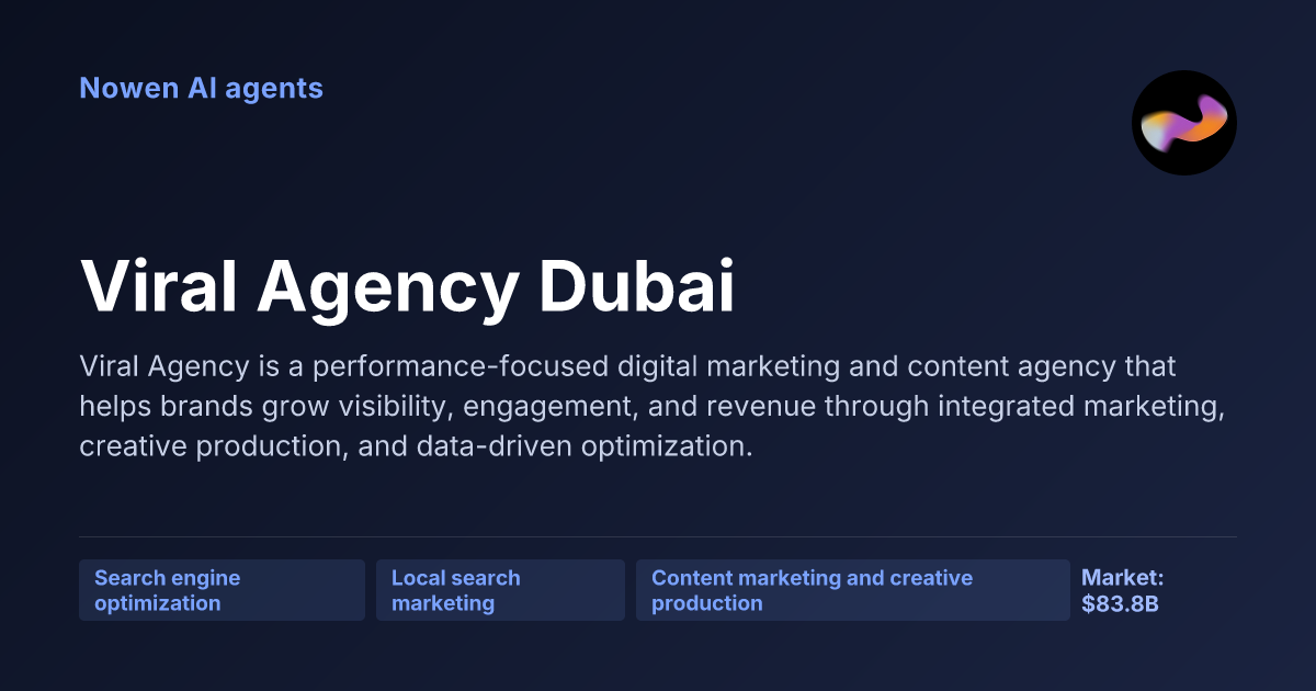 Viral Agency Dubai — og:image preview